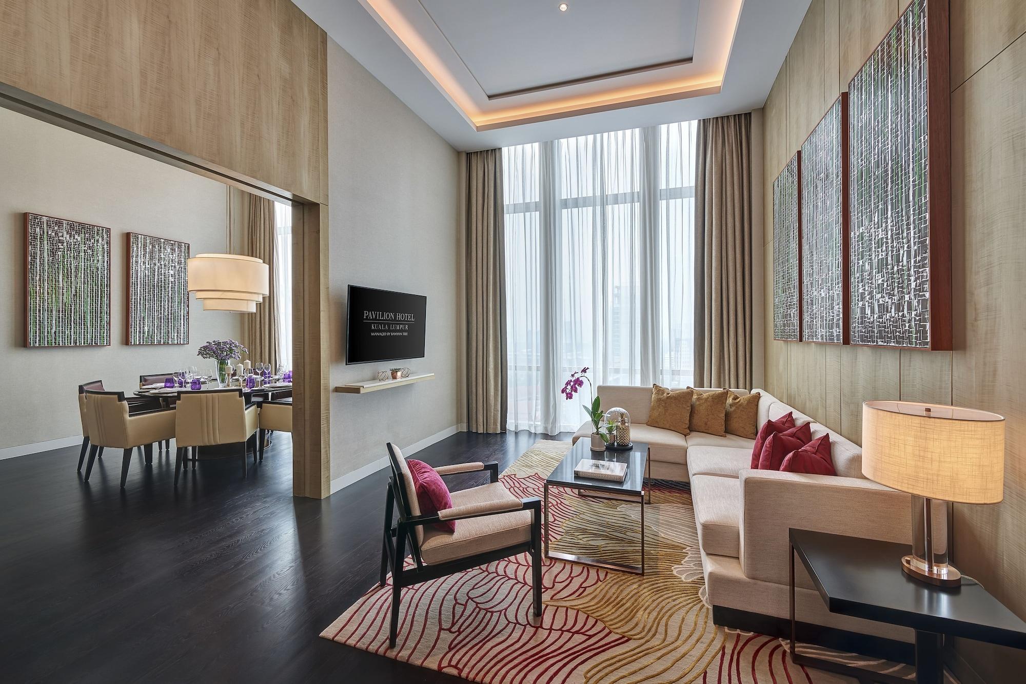 Pavilion Hotel Kuala Lumpur Managed By Banyan Tree Kültér fotó A suite at the hotel